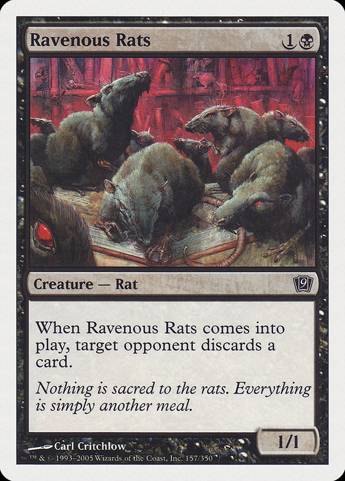 Magic | Ravenous Rats [Ninth Edition] | The Nerd Merchant