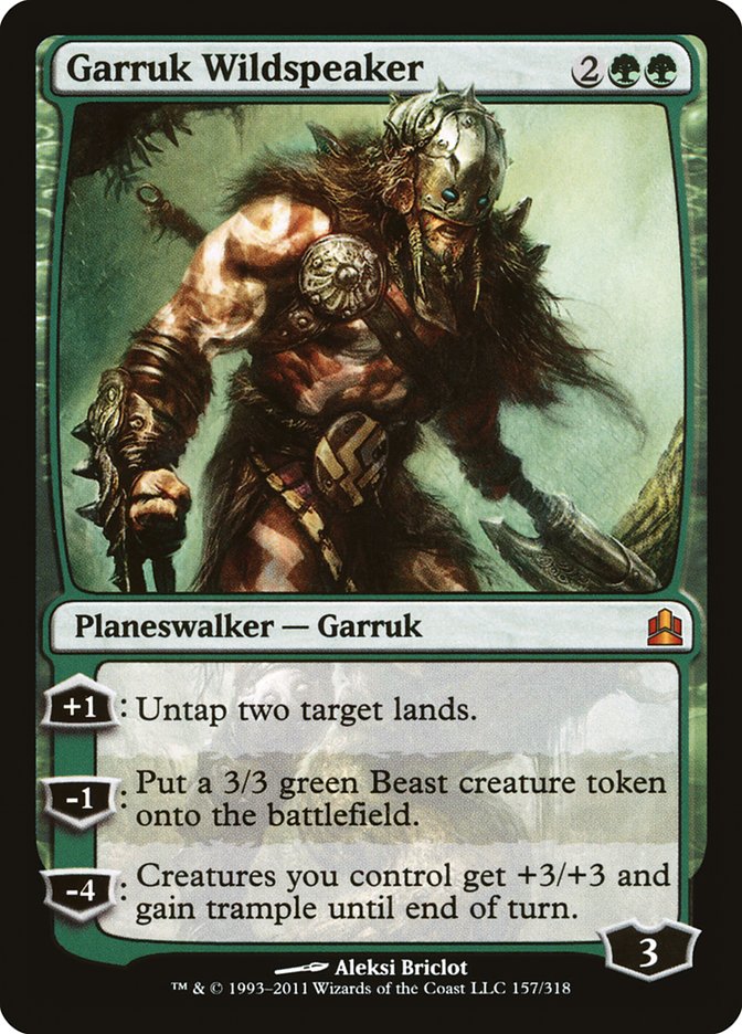 Magic | Garruk Wildspeaker [Commander 2011] | The Nerd Merchant