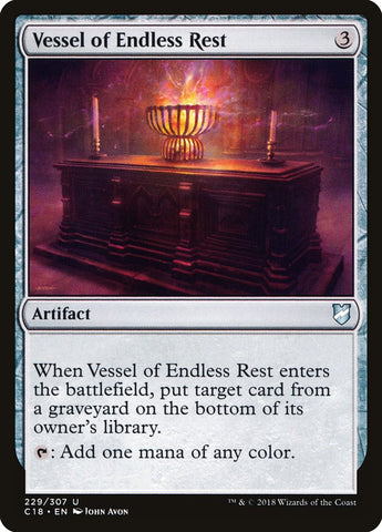 Magic | Vessel of Endless Rest [Commander 2018] | The Nerd Merchant