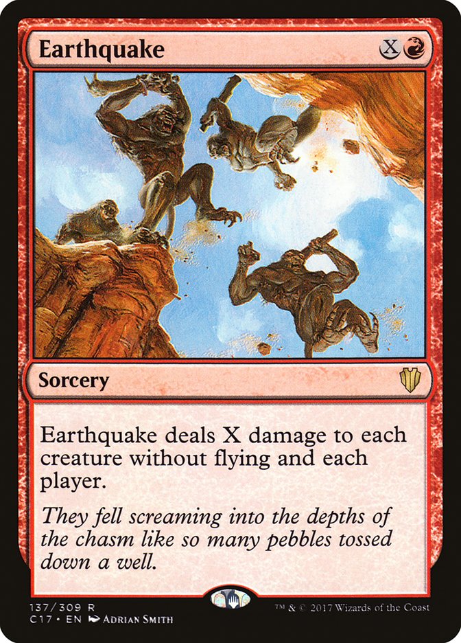Magic | Earthquake [Commander 2017] | The Nerd Merchant