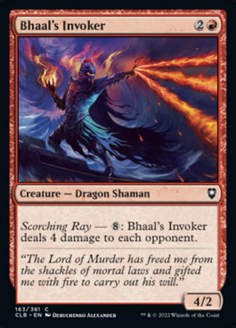 Magic | Bhaal's Invoker [Commander Legends: Battle for Baldur's Gate] | The Nerd Merchant