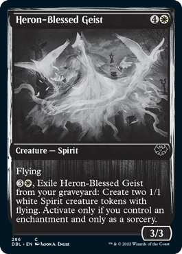 Magic | Heron-Blessed Geist [Innistrad: Double Feature] | The Nerd Merchant