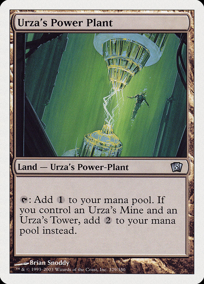 Magic | Urza's Power Plant [Eighth Edition] | The Nerd Merchant