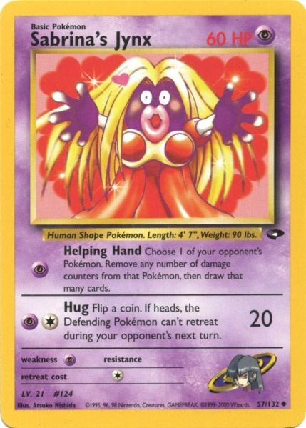 Pokemon | Sabrina's Jynx (57/132) [Gym Challenge Unlimited] | The Nerd Merchant