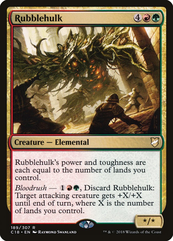Magic | Rubblehulk [Commander 2018] | The Nerd Merchant