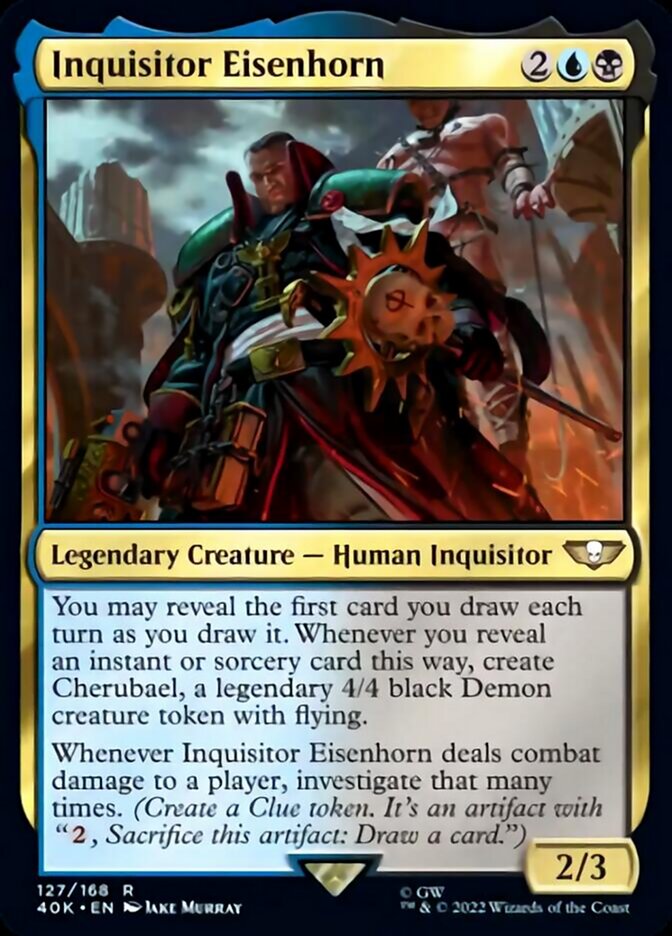 Magic | Inquisitor Eisenhorn [Warhammer 40,000] | The Nerd Merchant