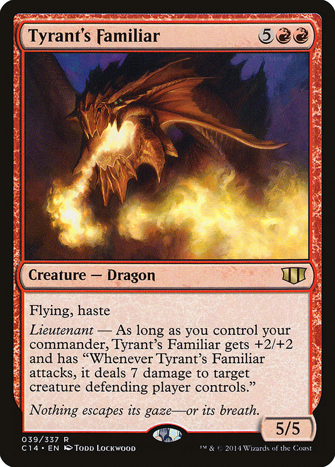 Magic | Tyrant's Familiar [Commander 2014] | The Nerd Merchant