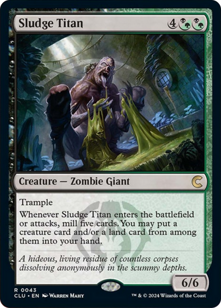Magic | Sludge Titan [Ravnica: Clue Edition] | The Nerd Merchant