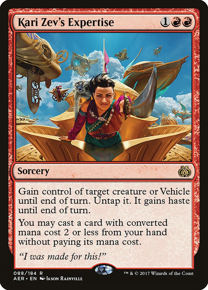 Magic | Kari Zev's Expertise [Aether Revolt] | The Nerd Merchant