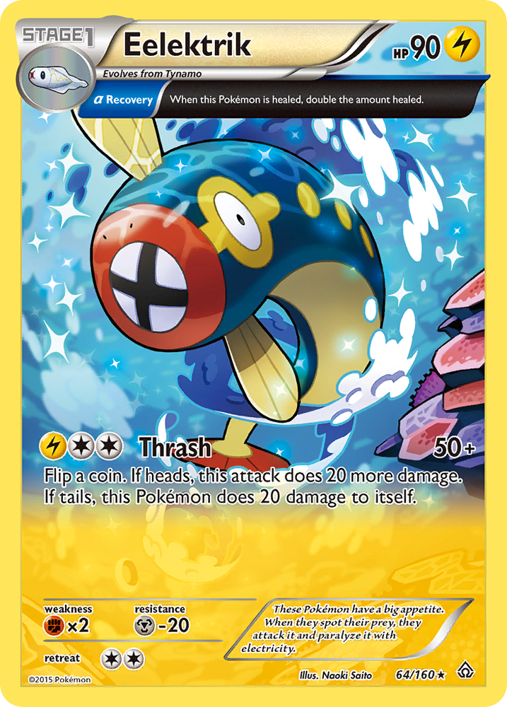 Pokemon | Eelektrik (64/160) [XY: Primal Clash] | The Nerd Merchant