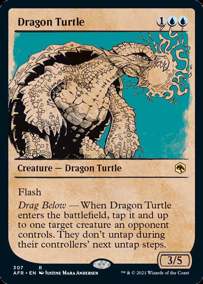 Magic | Dragon Turtle (Showcase) [Dungeons & Dragons: Adventures in the Forgotten Realms] | The Nerd Merchant
