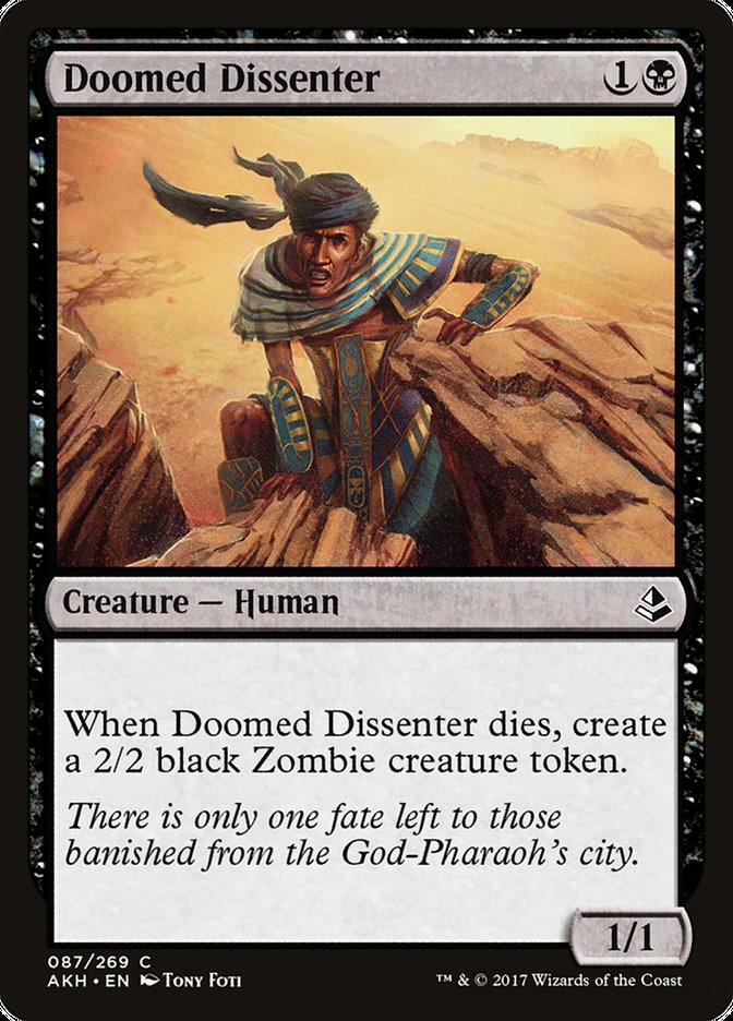 Magic | Doomed Dissenter [Amonkhet] | The Nerd Merchant