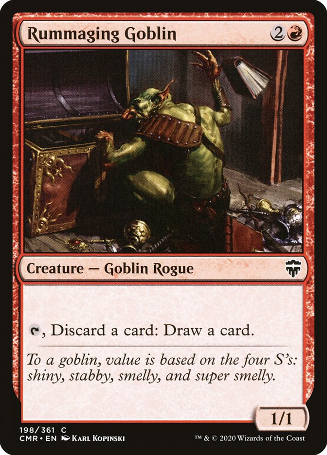 Magic | Rummaging Goblin [Commander Legends] | The Nerd Merchant