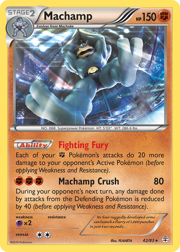 Pokemon | Machamp (42/83) [XY: Generations] | The Nerd Merchant