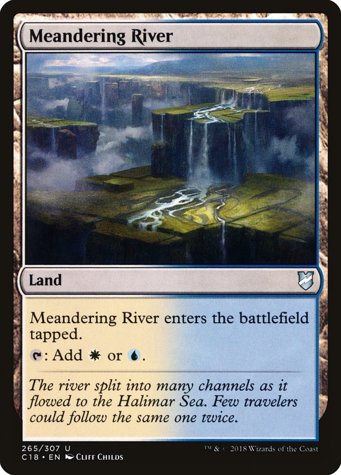 Magic | Meandering River [Commander 2018] | The Nerd Merchant
