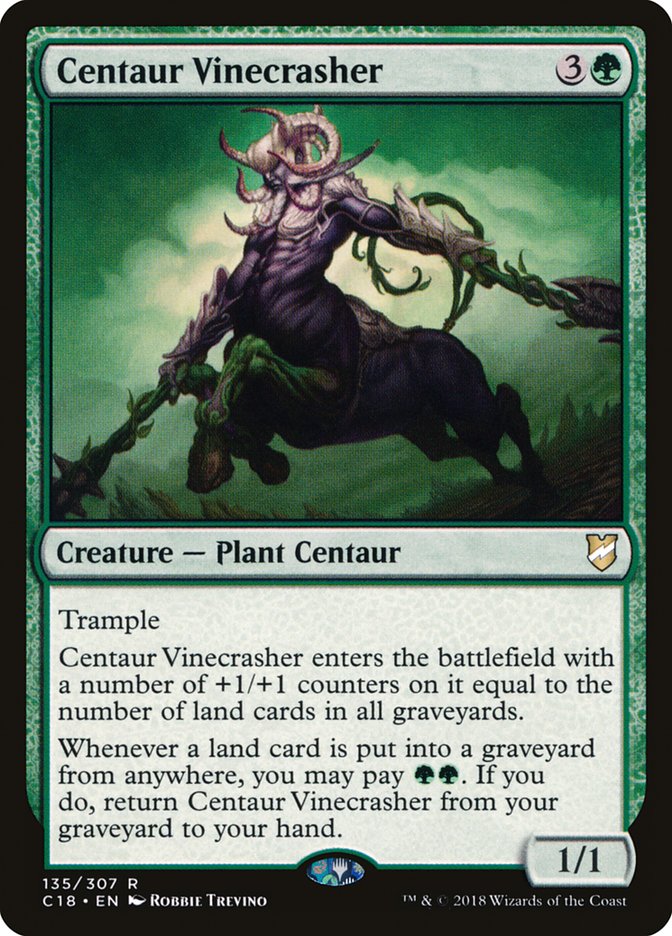 Magic | Centaur Vinecrasher [Commander 2018] | The Nerd Merchant