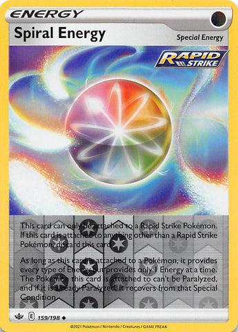 Pokemon | Spiral Energy (159/198) [Sword & Shield: Chilling Reign] | The Nerd Merchant