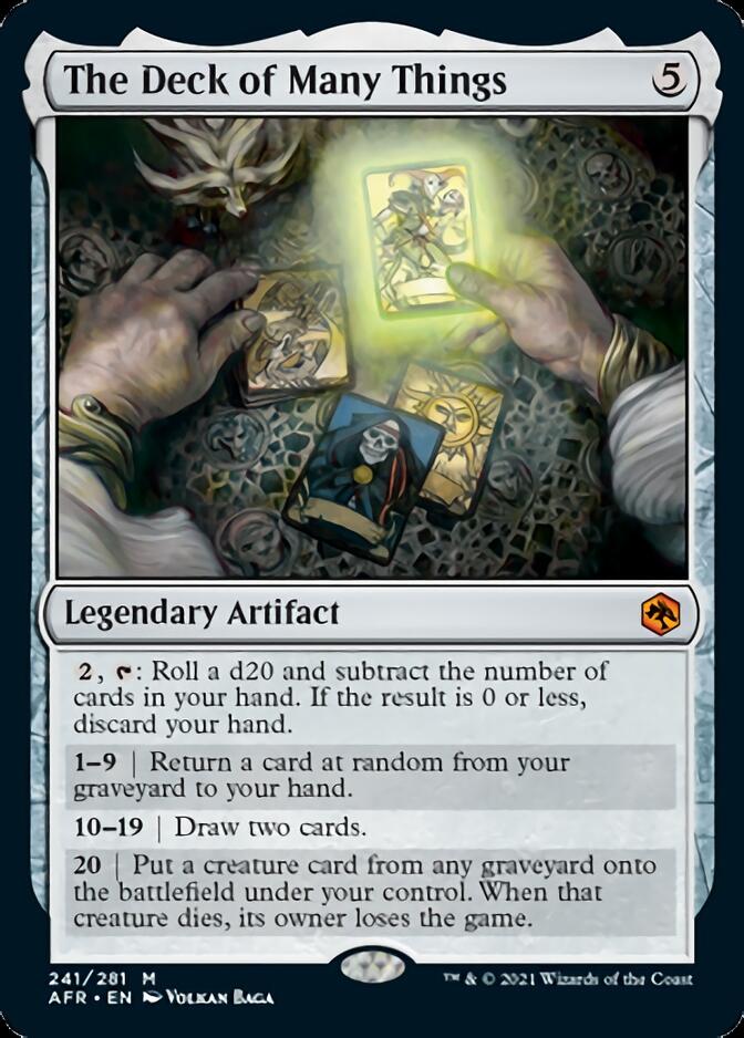 Magic | The Deck of Many Things [Dungeons & Dragons: Adventures in the Forgotten Realms] | The Nerd Merchant