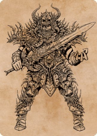 Magic | Sarevok, Deathbringer Art Card [Commander Legends: Battle for Baldur's Gate Art Series] | The Nerd Merchant
