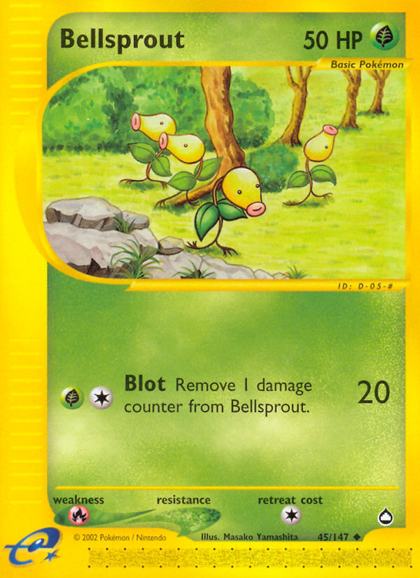 Pokemon | Bellsprout (45/147) [Aquapolis] | The Nerd Merchant