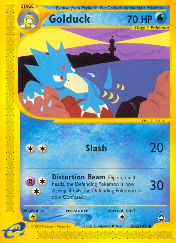 Pokemon | Golduck (50a/147) [Aquapolis] | The Nerd Merchant