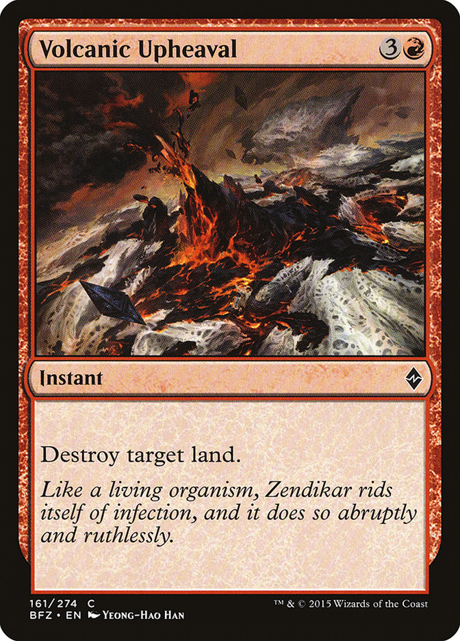 Magic | Volcanic Upheaval [Battle for Zendikar] | The Nerd Merchant