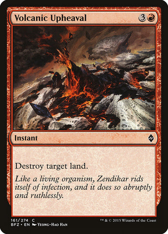 Magic | Volcanic Upheaval [Battle for Zendikar] | The Nerd Merchant