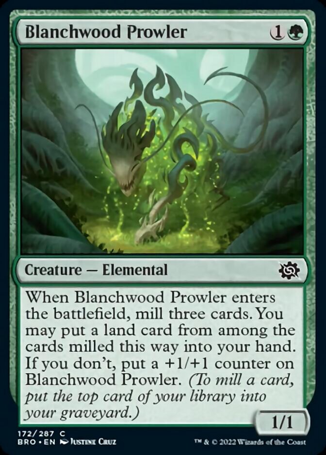 Magic | Blanchwood Prowler [The Brothers' War] | The Nerd Merchant