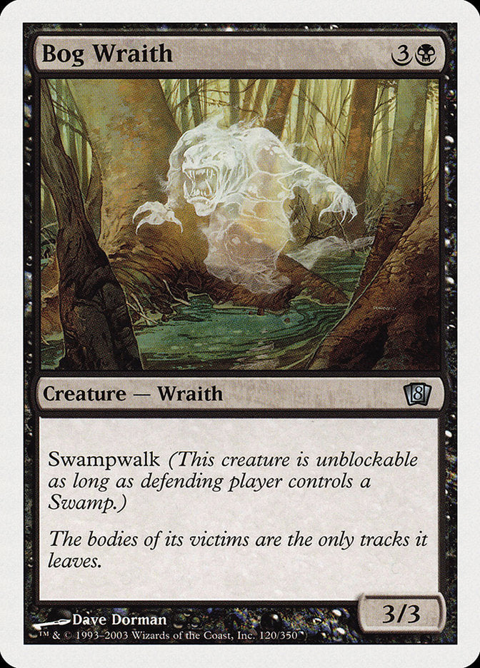 Magic | Bog Wraith [Eighth Edition] | The Nerd Merchant