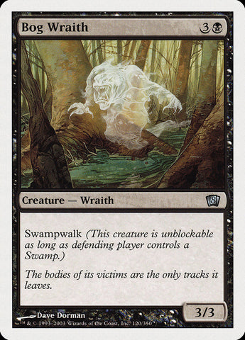 Magic | Bog Wraith [Eighth Edition] | The Nerd Merchant