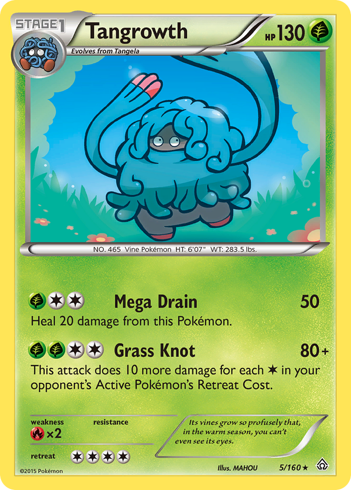 Pokemon | Tangrowth (5/160) [XY: Primal Clash] | The Nerd Merchant