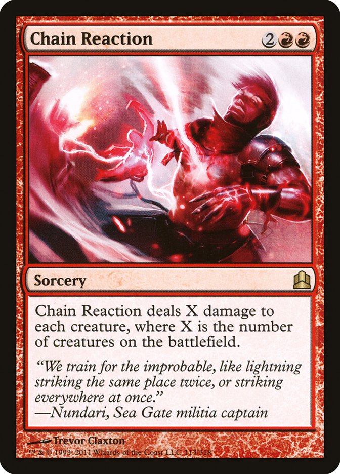 Magic | Chain Reaction [Commander 2011] | The Nerd Merchant