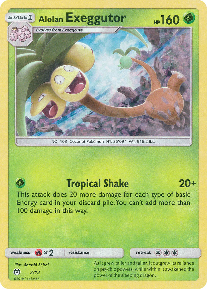 Pokemon | Alolan Exeggutor (2/12) [McDonald's Promos: 2019 Collection] | The Nerd Merchant