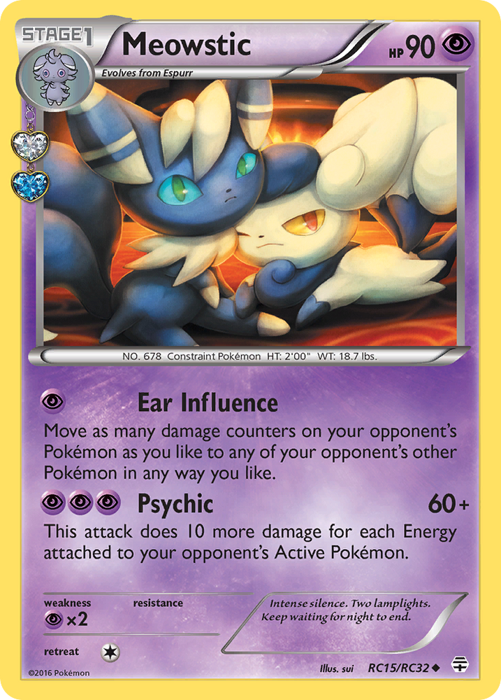 Pokemon | Meowstic (RC15/RC32) [XY: Generations] | The Nerd Merchant