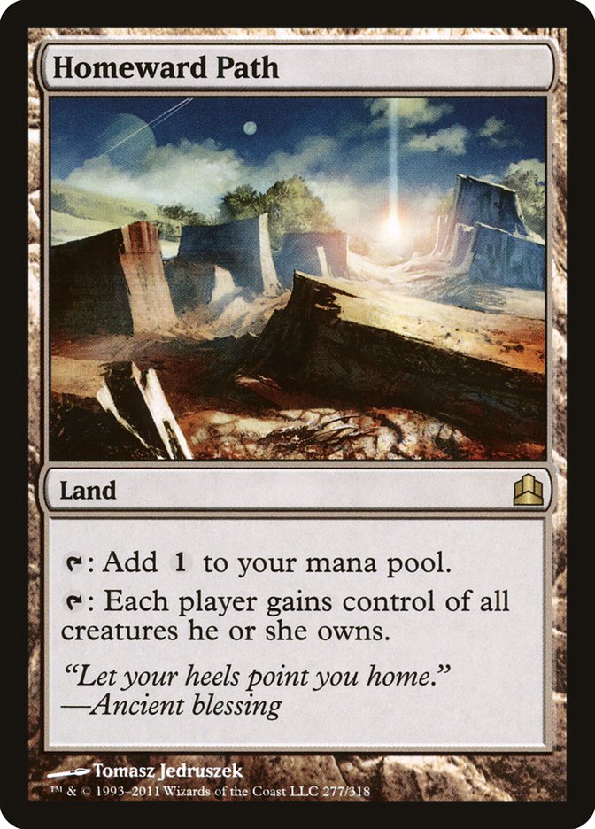 Magic | Homeward Path [Commander 2011] | The Nerd Merchant