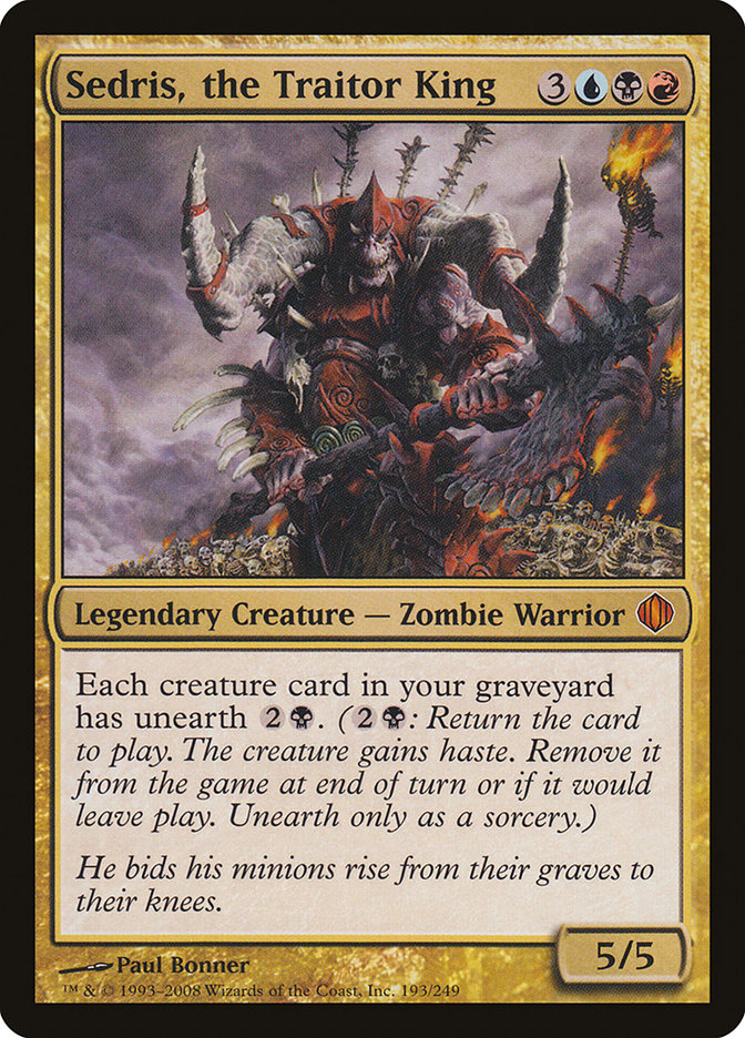 Magic | Sedris, the Traitor King [Shards of Alara] | The Nerd Merchant
