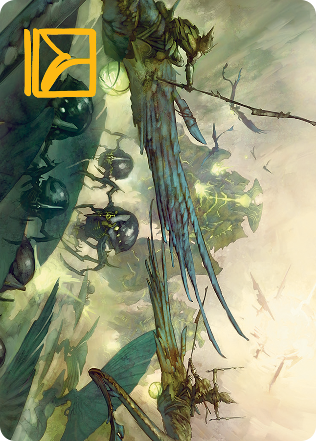 Magic | Invasion of Pyrulea Art Card (Gold-Stamped Signature) [March of the Machine Art Series] | The Nerd Merchant