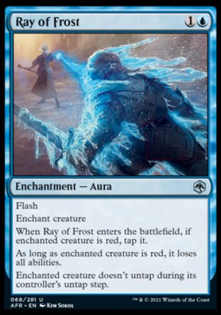 Magic | Ray of Frost [Dungeons & Dragons: Adventures in the Forgotten Realms] | The Nerd Merchant
