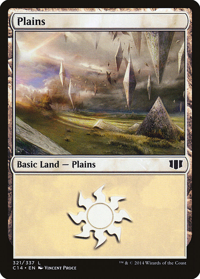 Magic | Plains (321) [Commander 2014] | The Nerd Merchant
