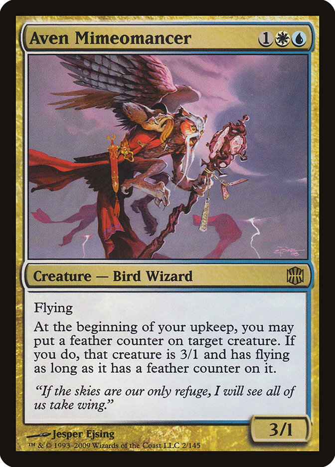 Magic | Aven Mimeomancer [Alara Reborn] | The Nerd Merchant