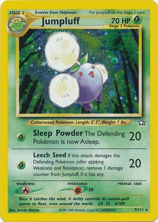 Pokemon | Jumpluff (7/111) [Neo Genesis Unlimited] | The Nerd Merchant