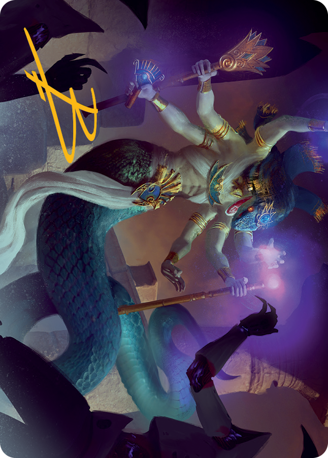 Magic | Imoti, Celebrant of Bounty Art Card (Gold-Stamped Signature) [March of the Machine Art Series] | The Nerd Merchant