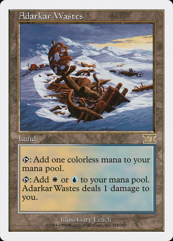 Magic | Adarkar Wastes [Classic Sixth Edition] | The Nerd Merchant