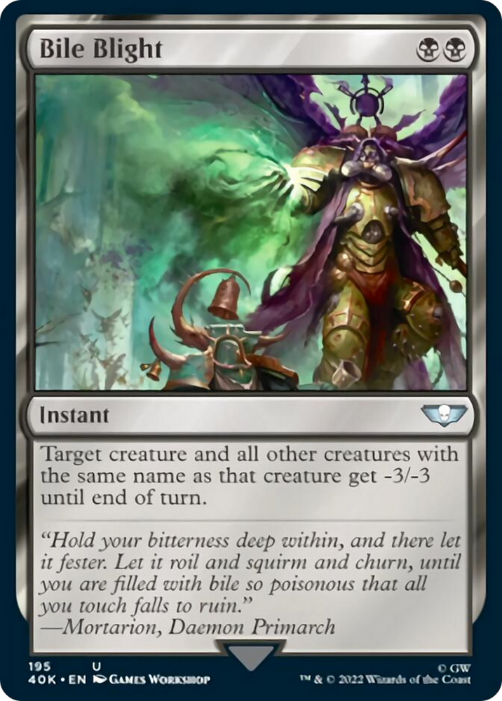 Magic | Bile Blight (Surge Foil) [Warhammer 40,000] | The Nerd Merchant
