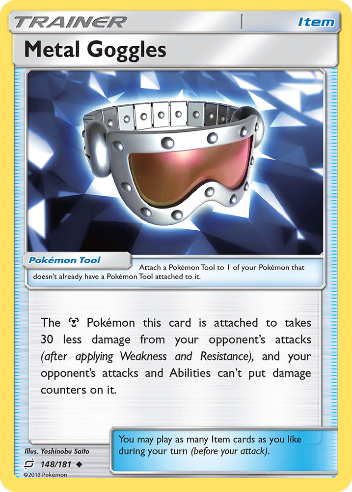 Pokemon | Metal Goggles (148/181) [Sun & Moon: Team Up] | The Nerd Merchant