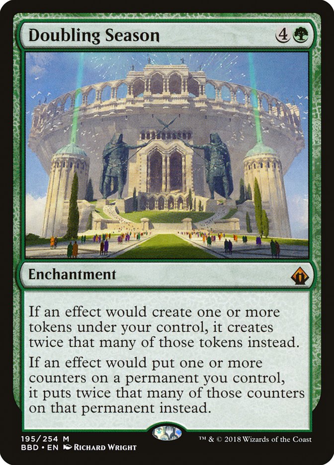 Magic | Doubling Season [Battlebond] | The Nerd Merchant