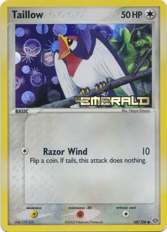 Pokemon | Taillow (68/106) (Stamped) [EX: Emerald] | The Nerd Merchant
