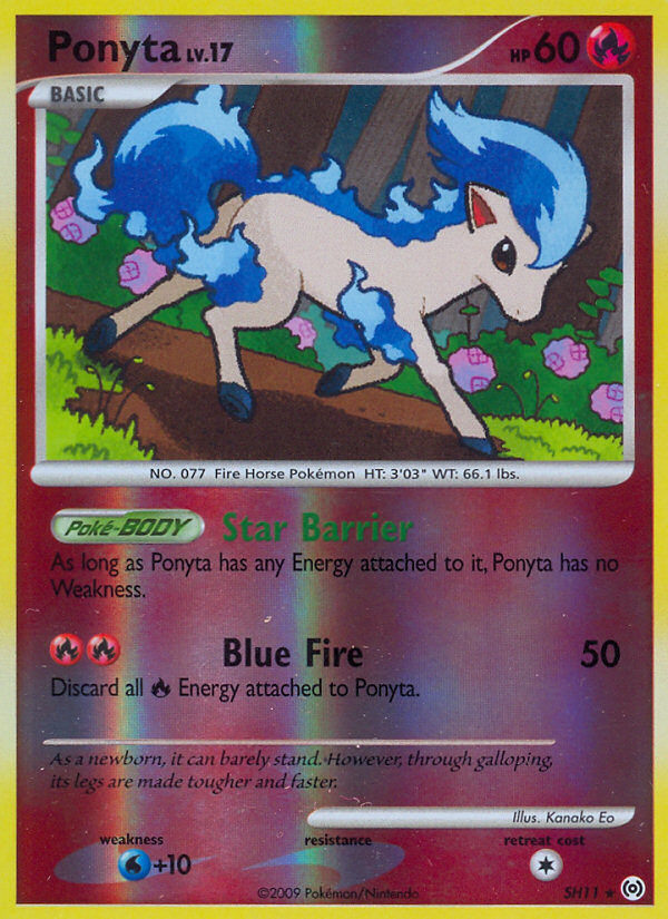 Pokemon | Ponyta (SH11) [Platinum: Arceus] | The Nerd Merchant