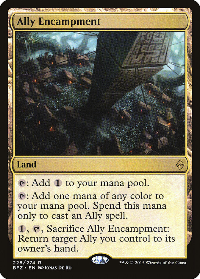 Magic | Ally Encampment [Battle for Zendikar] | The Nerd Merchant
