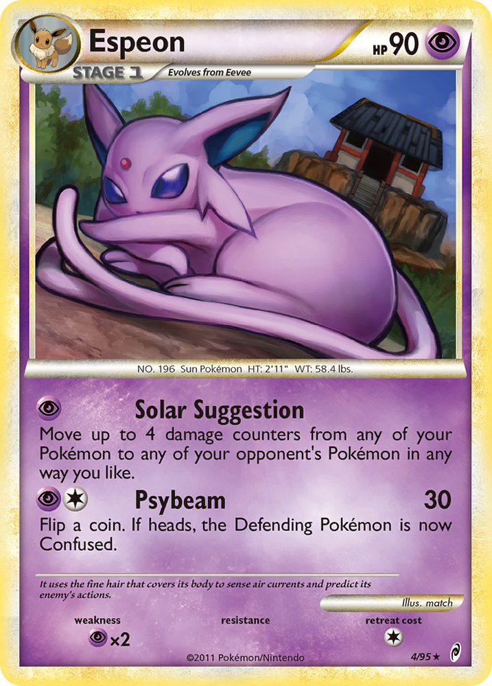 Pokemon | Espeon (4/95) [HeartGold & SoulSilver: Call of Legends] | The Nerd Merchant